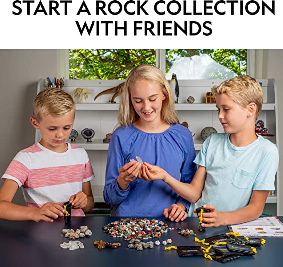  NATIONAL GEOGRAPHIC Rock & Mineral Collection - Rock Collection  Box for Kids, 15 Gemstones and Crystals for Kids, Geology for Kids, Crystal  Collection, Science Kit, Rock Gift ( Exclusive) : Industrial