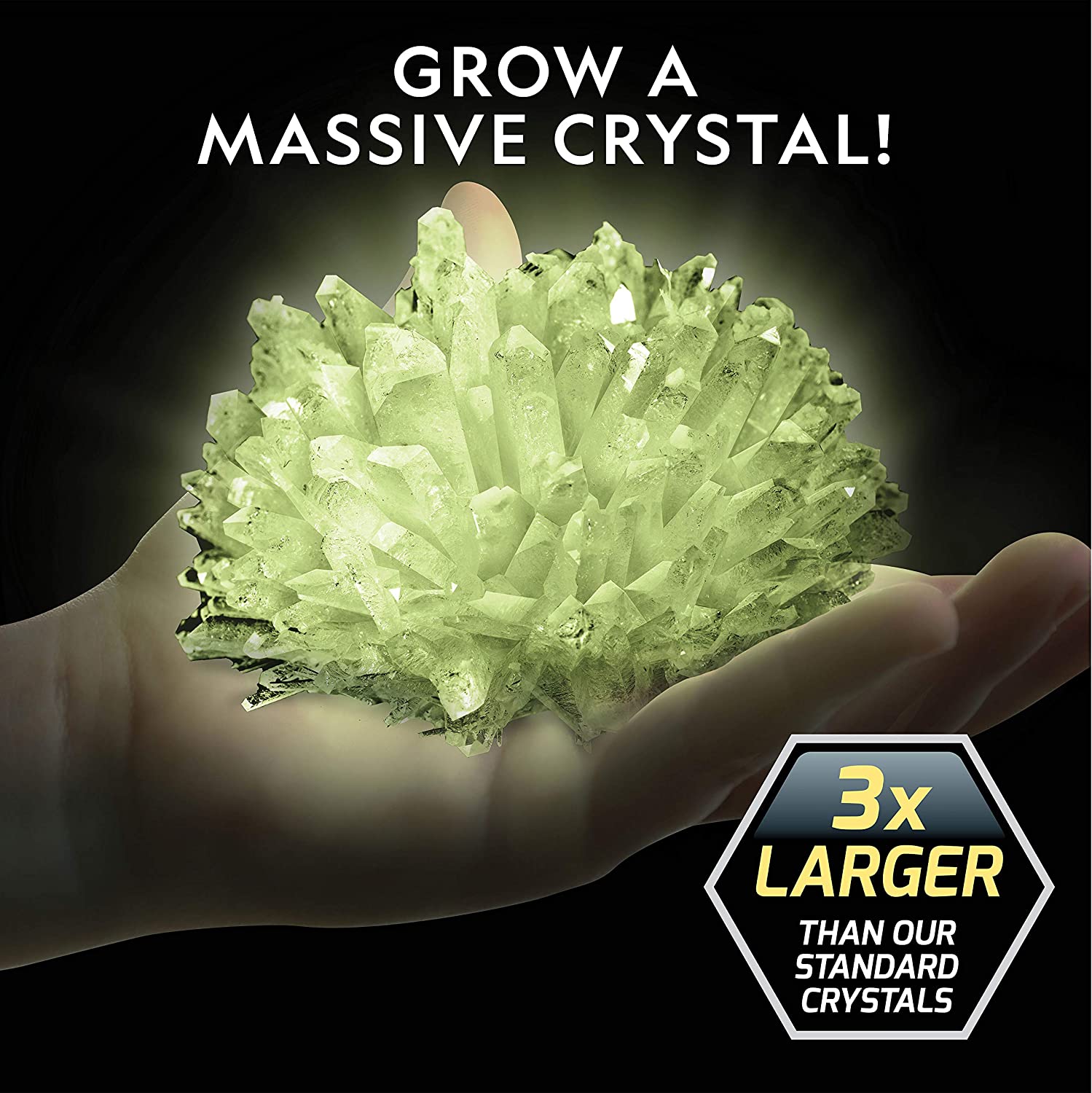 thumbnail image 2 of National Geographic Crystal Growing Kit - Grow 6 Crystal Trees With Art & Science Activity 2 of 12