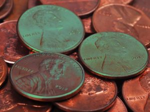 turn a penny green