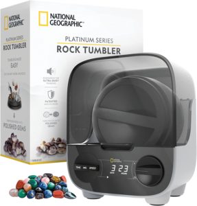 NATIONAL GEOGRAPHIC Professional Rock Tumbling Kit Think Blue Marble