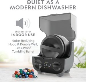 NATIONAL GEOGRAPHIC Professional Rock Tumbling Kit | Think Blue Marble