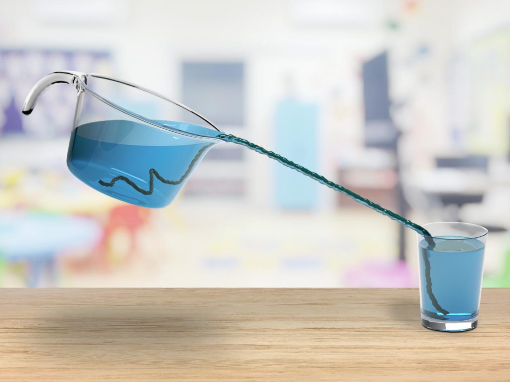 Pour Water Down a String! Think Blue Marble