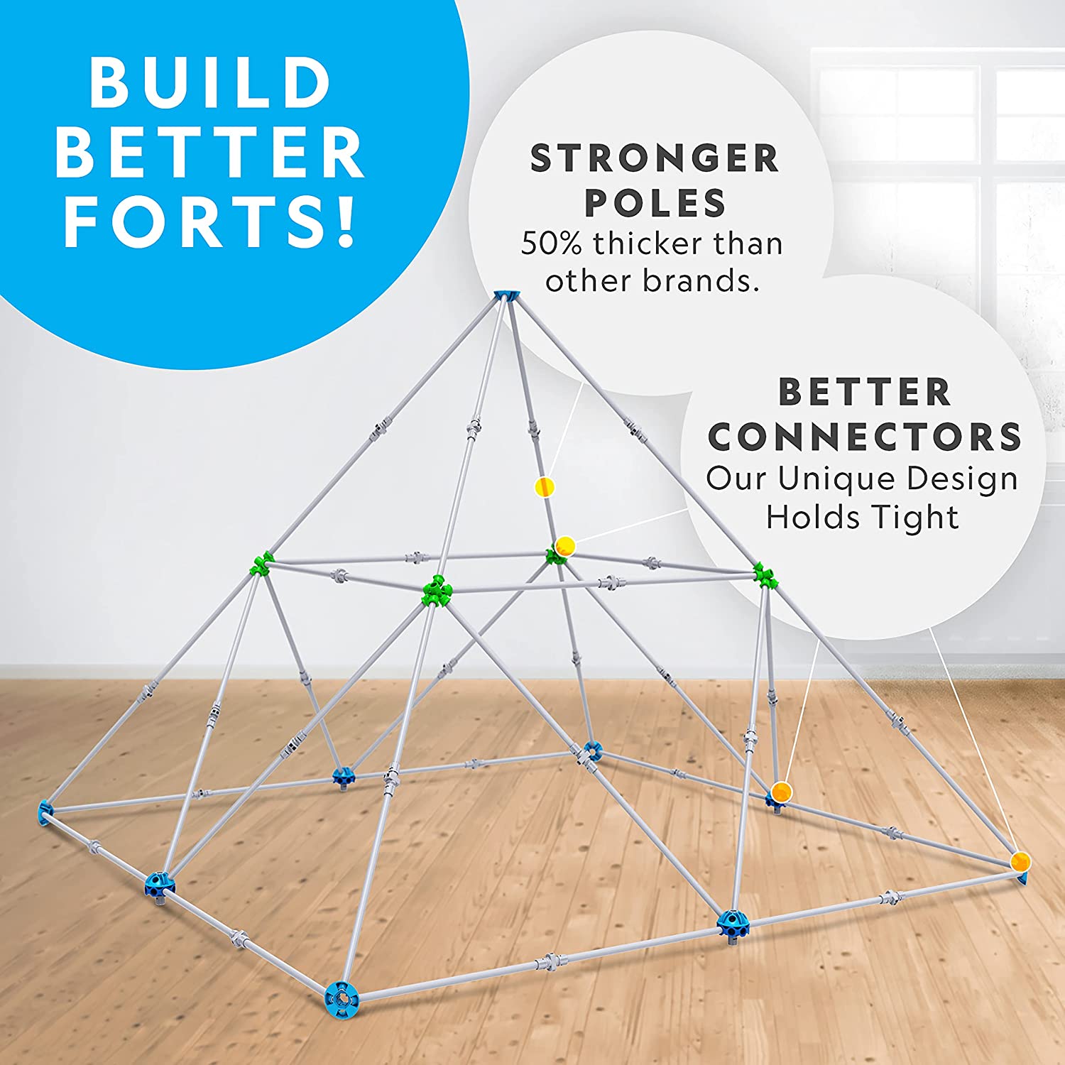 Kids Fort Building Kits,DIY Puzzle,Maison Jouet,Construisez Votre Cabane,Tente Pour Enfants